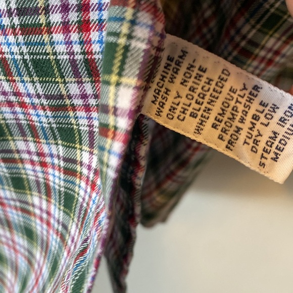 Ralph Lauren Blake Button Down Shirt Men’s Large Plaid Long Sleeve Casual Top - Picture 7 of 12